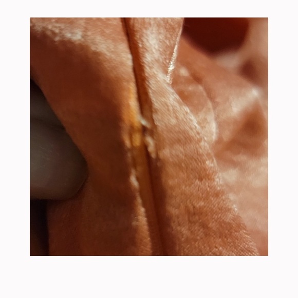 #44 COPY - Orange Satin Ruffle Wrap Asymmetric Party Dress - Picture 8 of 9